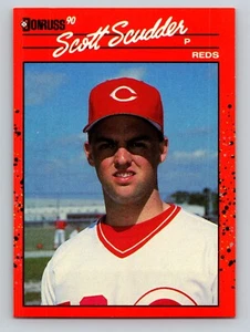 Scott Scudder 1990 Donruss #435 Cincinnati Reds - Picture 1 of 2