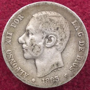 España Peseta 1883 (G2708) - Imagen 1 de 2