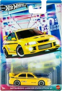 Hot Wheels 1:64 Mitsubishi Lancer Evolution VI Street Scene 90s NEU OVP  I JDY83 - Bild 1 von 2