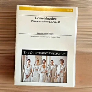 Danse Macabre ~ Op. 40 ~ Camille Saint-Saens ~ G. Hinze, Arr. ~ Flute Quintet - Picture 1 of 5
