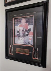 Flyers Bob Kelly signiert 2 Stanley Cup Sammlerstück gerahmtes Foto  - Bild 1 von 2