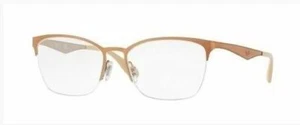 Occhiali da vista Ray Ban autentici RB6345 2920 montatura argento spazzolato RX-ABLE 52mm - Foto 1 di 1