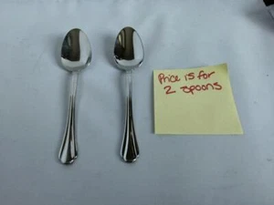 2pcs PFALTZGRAFF ARTESIA Teaspoon 18/8 NOS - Picture 1 of 6