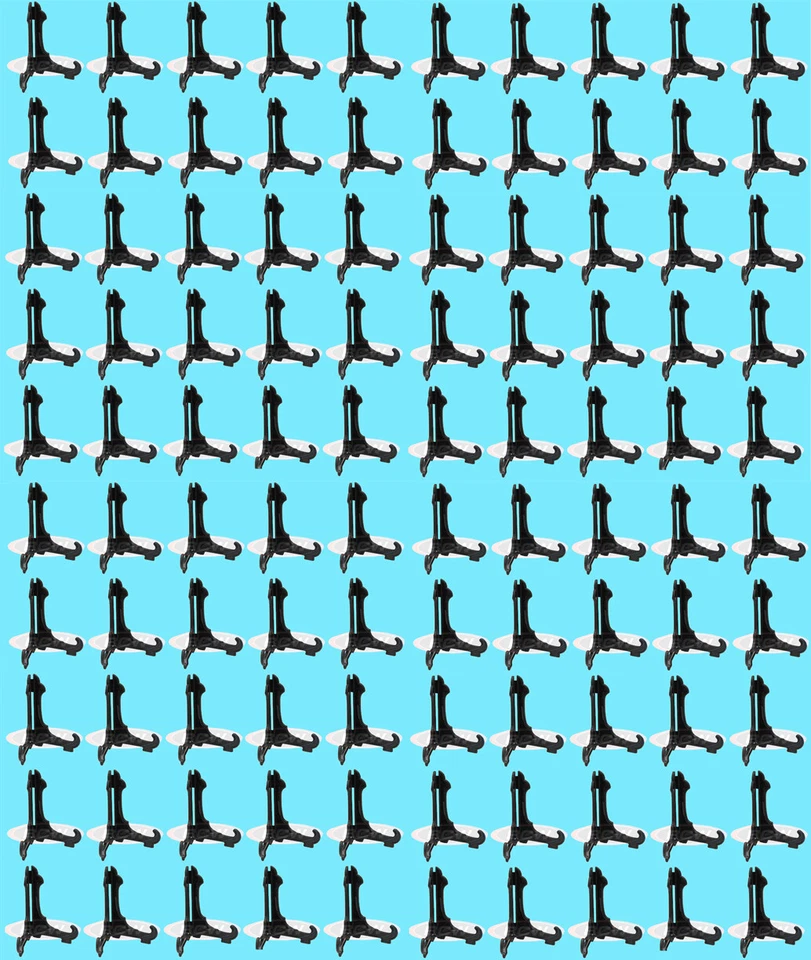 100 BCW СКЛАДНОЙ ЧЕРНЫЙ ДЕРЖАТЕЛЬ КАРТЫ СТОЙКИ мольберт дисплей Sports Trading винт - Изображение 1 из 1