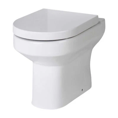 Hudson Reed Harmony Back To Wall Toilet - Soft Close Seat