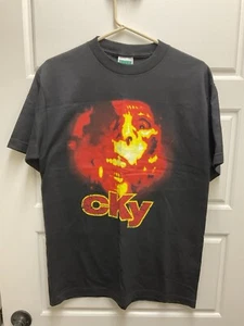 Cinder Block Heavyweight “CKY” 2003 Medium T-shirt Punk Emo Bam - Picture 1 of 4