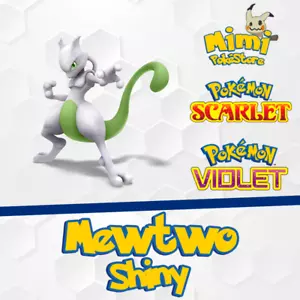 Mewtwo glänzend oder normal 6IVs - Pokemon scharlachrot & violett - Bild 1 von 1