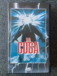 LA COSA (1982) EL ENIGMA DE OTRO MUNDO - CINE DE TERROR - VHS - CIC/UNIVERSAL - Imagen 1 de 2