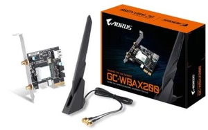 Carte d'extension Wifi 6 Gcwbax200 2x2 802.11ax/ Dual Band Wifi/Bluetooth 5/Pcie - Photo 1/6