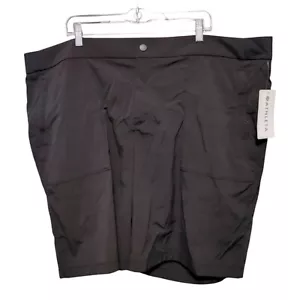 Athleta Trekkie North Black Bermuda Shorts Women's Plus Size 26 NWT - Picture 1 of 8