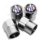 4xHex NY Yankees Baseball Car Wheel Tire Air Valve Caps Stem Dust Cover Decorate FORD Courier