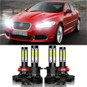 Combo de faros LED de haz alto bajo para Jaguar XF 2009-2011 6000K - Imagen 1 de 10