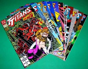 TEAM TITANS - LOT OF N. 12 COMICS - DC (1992-'94) - Foto 1 di 8