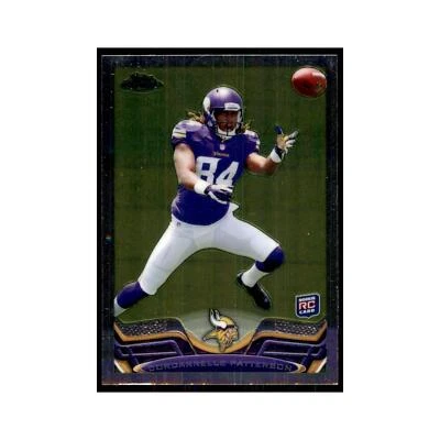 2013 Topps Chrome Cordarrelle Patterson RC Football Cards #19 - Image 1 of 3