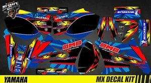Motorrad Deko Kit für / Mx Decal Kit for Yamaha DT50 - OMB - Bild 1 von 1