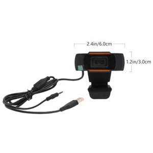 Webcam Für Computer Pc Usb Video Konferenz Video Aufruf Video Web Laptop - Afbeelding 1 van 12