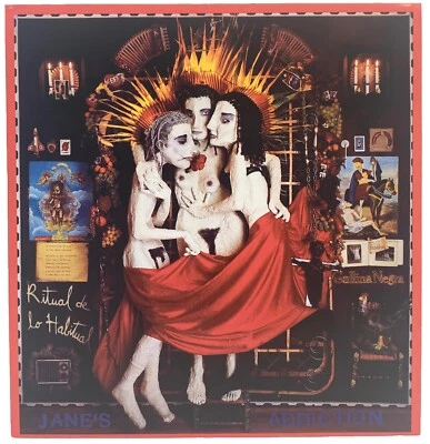 Impresión artística de portada de álbum Jane’s Addiction Ritual De La Habitual 11-1/2”x 11” Foto 1 de 2