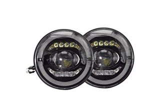 LED Scheinwerfer Satz Für JEEP Wrangler III LAND ROVER 90 MAZDA VW 67-16 - Bild 1 von 4