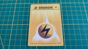Carte Pokémon Energie électrique 1ère édition 100/102 Wizards Set de base C60 - Picture 1 of 2