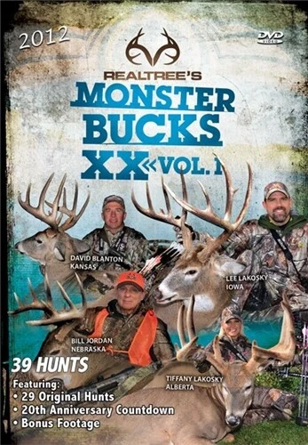 REALTREE MONSTER BUCKS XX 20 VOLUME 1 New Sealed DVD - Image 1 of 1