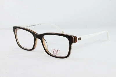 Anteojos cuadrados para mujer Diane Von Furstenberg DVF5049-200 marrón oscuro 51 mm nuevos con etiquetas Foto 1 de 4