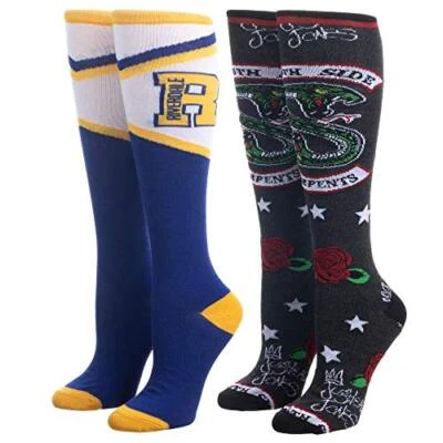 Riverdale 2 Pair Pack Knee High Socks - Image 1 of 3