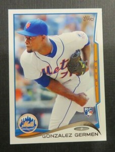 2014 Topps, New York Mets - GONZALEZ GERMEN (RC) Dominican Republic
