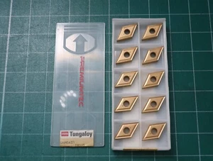 Insertos de torneado Tungaloy DNMG150404 T9115 DNMG431 10 piezas (1 caja) caja abierta sin usar - Imagen 1 de 2