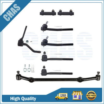 8X Extremos de varilla de amarre Manga Brazo de rueda loca Eslabón central para Chevrolet Caprice 1978-94 95 96 Foto 1 de 4