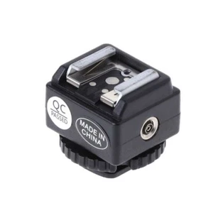 AU Hot Shoe Converter Adapter PC Sync Port Tool Flash To Canon Camera! - Picture 1 of 7