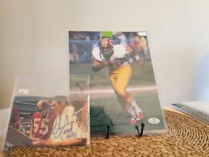 Set 2 foto auto Charlie Taylor e Chris Hanburger HOF Washington Redskins - Foto 1 di 5