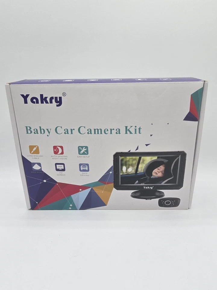 Yakry Baby Car Camera Monitor Kit - Brand New - Image 1 of 4