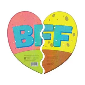 Super7 Spongebob Squarepants Spongebob and Patrick BFF 2-Pack Glitter 3.75 in... - Picture 1 of 2
