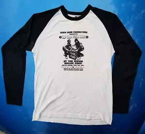 RARE RUN DMC HIP HOP TOUR 1984 Rap Long Sleeve T-Shirt Raglan Large Ultra Soft - Picture 1 of 5