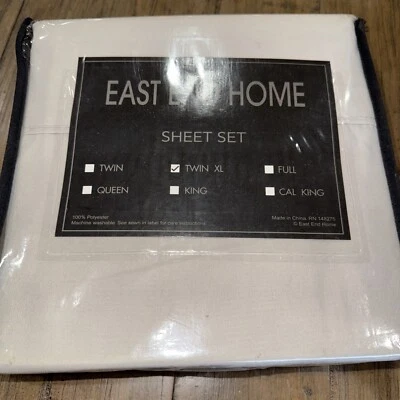 East End Home Twin Xl Silver Gray Sheet Set - Image 1 of 3
