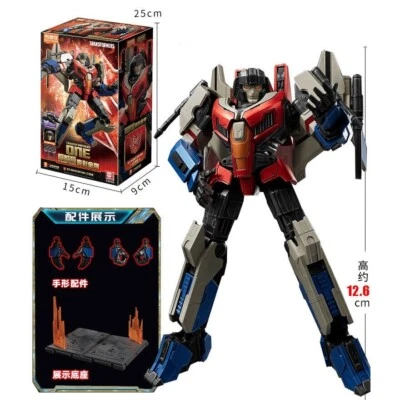 Blokees Transformers ONE Starscream Building Block Action Figure With Led Light - Image 1 of 4