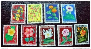 NIGER - timbre stamp - yvert et tellier n°135 à 143 n** - Picture 1 of 1