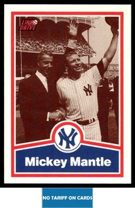 1991 Line Drive Mickey Mantle Mickey Mantle New York Yankees #15 - Picture 1 of 2