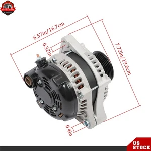 For Honda Odyssey 3.5L 2014 2015 2016 2017 Alternator 130Amp 31100-RV0-A11 11775 - Picture 1 of 15