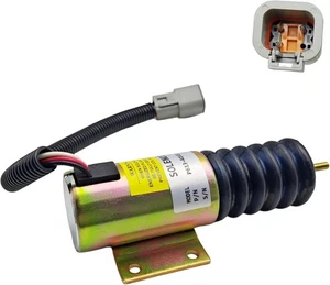 12V 3-Terminal Pull Throttle Solenoid P613-A1V12 Compatible with Trombetta - Picture 1 of 8