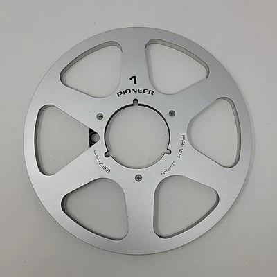 Винтажная оригинальная алюминиевая съемная катушка Pioneer PR-101 267 мм 10,5 дюйма - Изображение 1 из 2