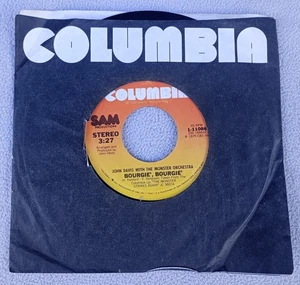 JOHN DAVIS AND MONSTER ORCHESTRA BOURGIE BOURGIE 7" VINYL SINGLE Classic Disco - Picture 1 of 2