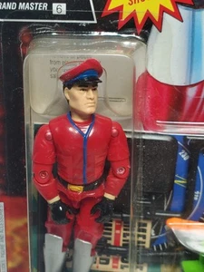 1993 M. Bison MOC GI Joe Street Fighter II Figur NEU t3 - Bild 1 von 5