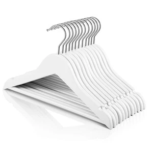 Kids Wooden Hangers 20 Pack Wood Baby Hangers for Baby Clothes Childrens Coat... - Picture 1 of 7