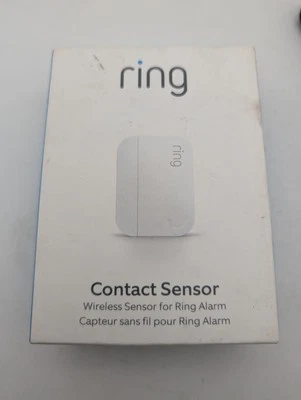 Ring Alarm 2nd Gen Contact Sensor White 1 Pack (Sealed, Box Wear) - Image 1 of 3