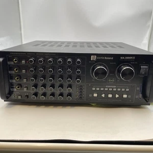 Amplificador de mezcla de karaoke profesional Martin Roland MA-3000Kii probado para potencia - Imagen 1 de 24