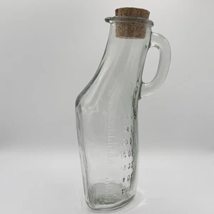 Vintage GLASCO Glas Urinalflasche mit Korken - Bild 1 von 2