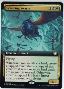 Scouring Swarm Extended Art Edge of Eternities MTG 0036 EOC - Picture 1 of 2
