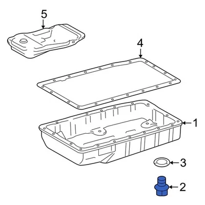 For Lexus GX460 2014-2023 Lexus 9034110021 Transmission Drain Plug - Image 1 of 4