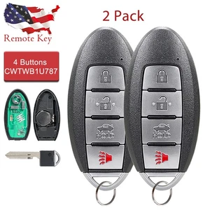 2 For 2014 2015 2016 2017 2018 2019 Infiniti Q70 Keyless Entry Remote Key Fob - Picture 1 of 6